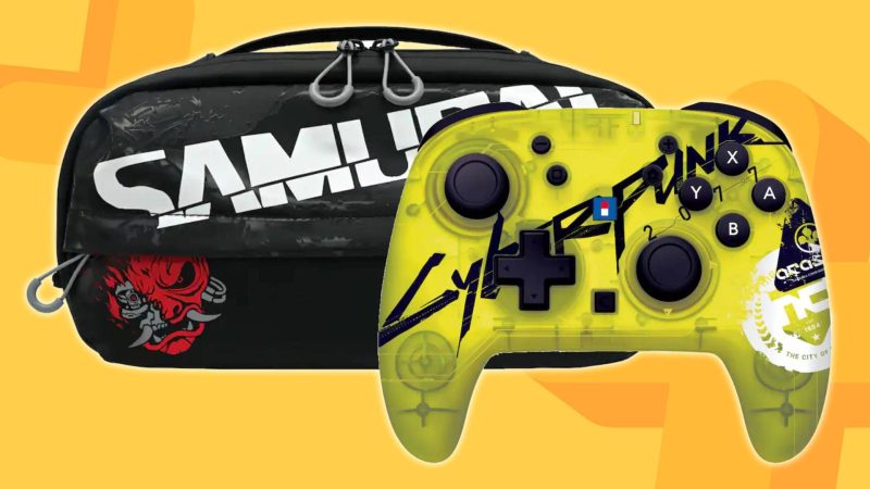 Cyberpunk 2077 Switch 2 Gear from Hori: Out Now, But US Only