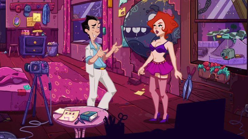 Leisure Suit Larry's Wet Dreams Games Are Leaving Steam Forever
